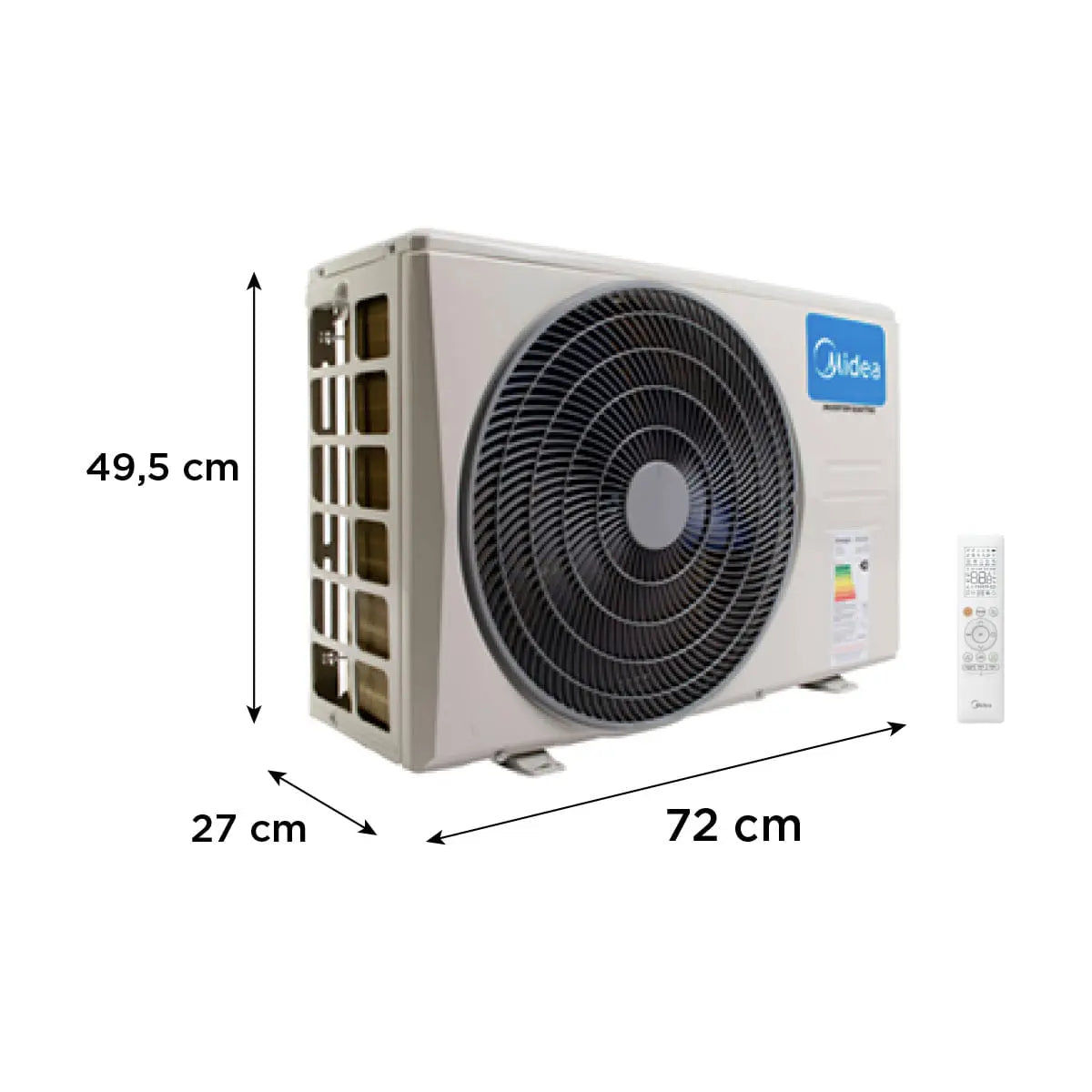 Aire Acondicionado Split Inverter Breezeless Frio-Calor 12000 Btu + Wifi (Instalación incluida)