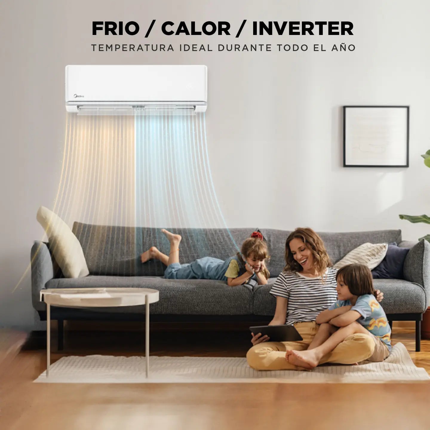Aire Acondicionado Split Inverter Xtra Frio-Calor 12000 Btu (Instalación incluida)