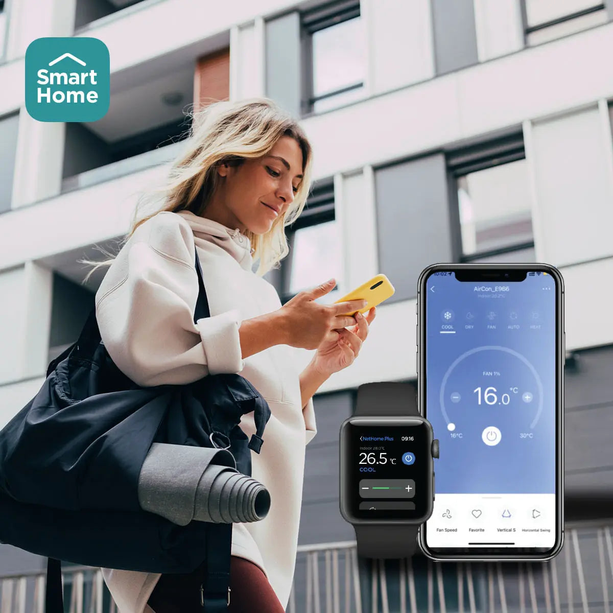 Consola Xtreme Heat Inverter Frio-Calor 14000 Btu + Wifi (Instalación incluida)