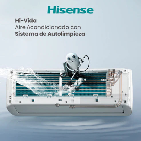 Aire Acondicionado Hisense 12.000 BTU Energy Pro X – Inverter Expert (Instalación incluida)