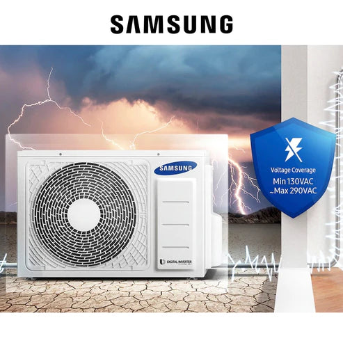 Aire Acondicionado Samsung 9.000 BTU – Wind-Free Wifi (Instalación incluida)