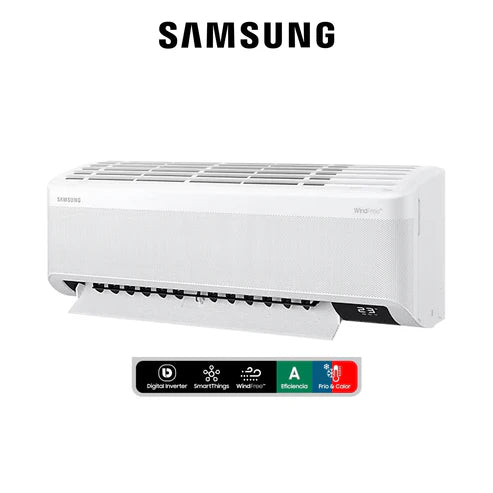Aire Acondicionado Samsung 9.000 BTU – Wind-Free Wifi (Instalación incluida)
