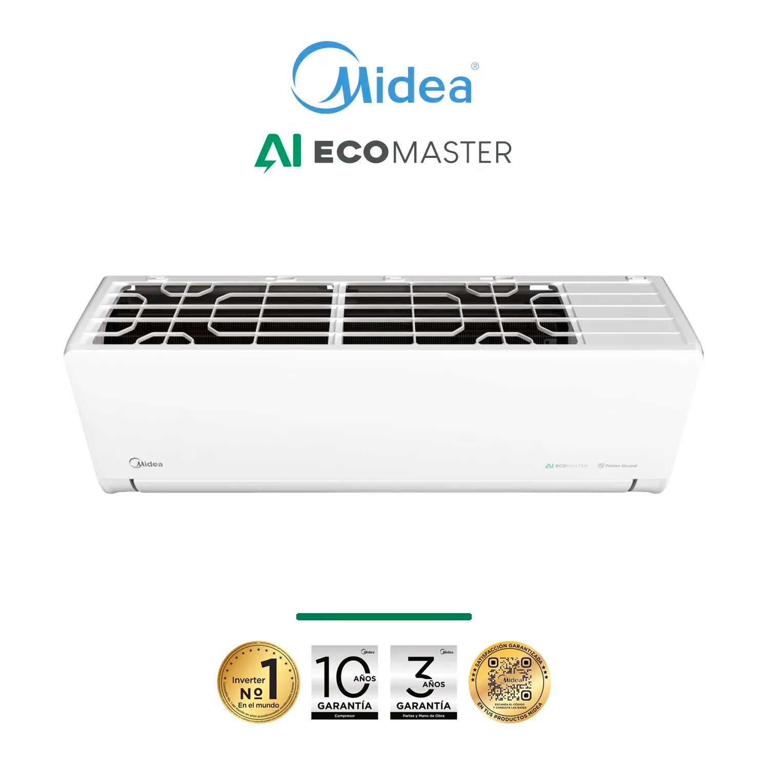 Aire Acondicionado Split Inverter EcoMaster Frio-Calor 9000 Btu + Wifi (Instalación incluida)