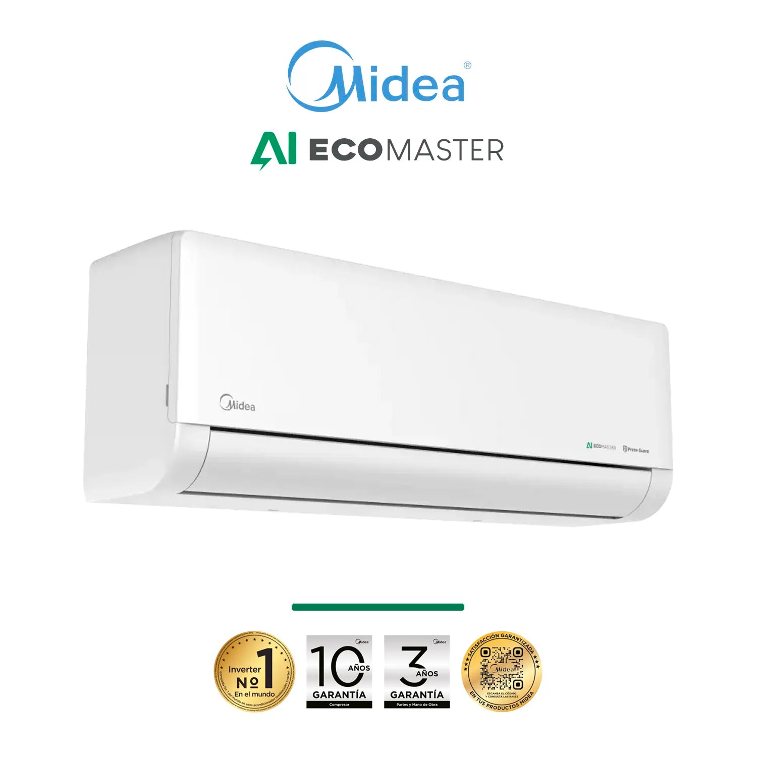 Aire Acondicionado Split Inverter EcoMaster Frio-Calor 24000 Btu + Wifi (Instalación incluida)